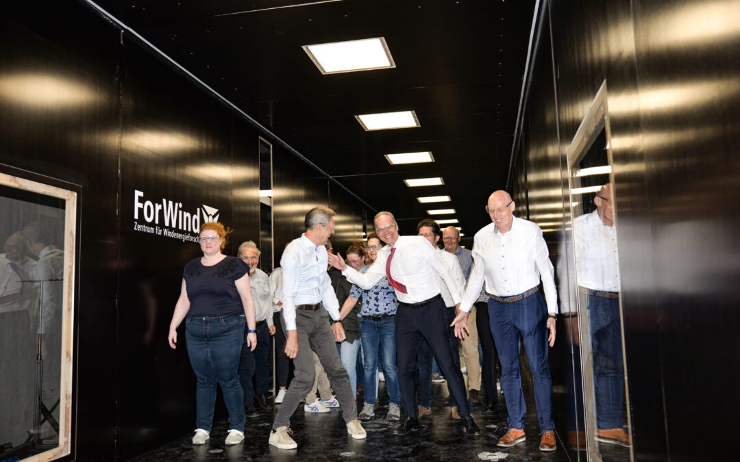 Volkswagen Foundation visit to the WindLab